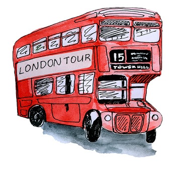 London Tour mit dem roten Doppeldeckerbus