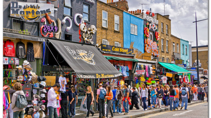 Camden Market in London