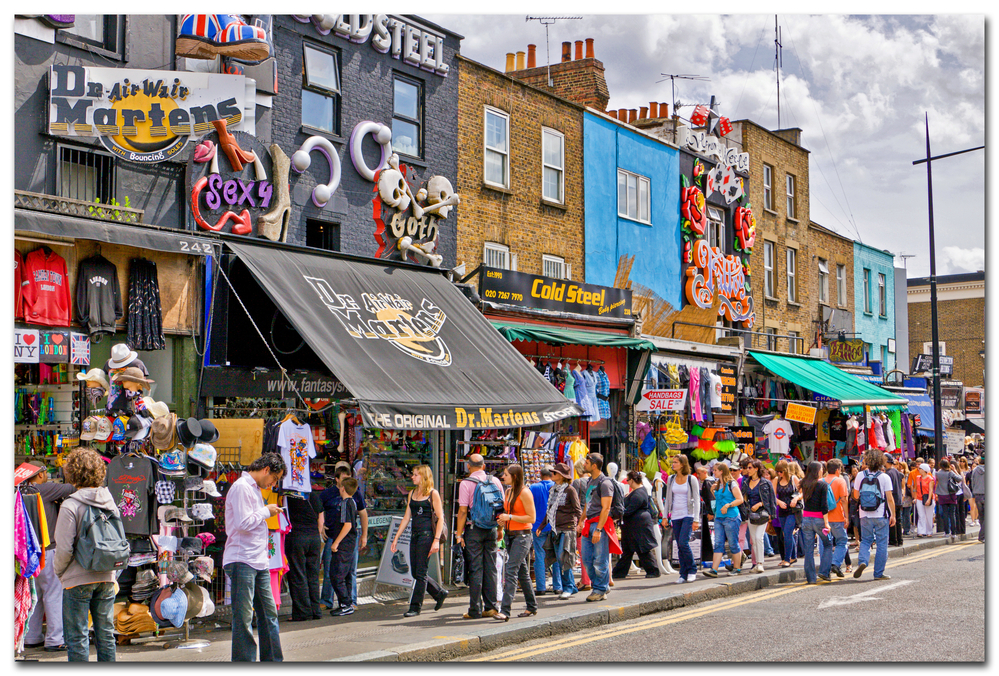 Der Camden Market in London Ein Ort mit ganz besonderem Flair